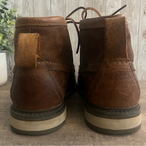 Ariat Foothill Lookout Men’s Brown Leather Lace Up Boots 10EE Wide main image 5